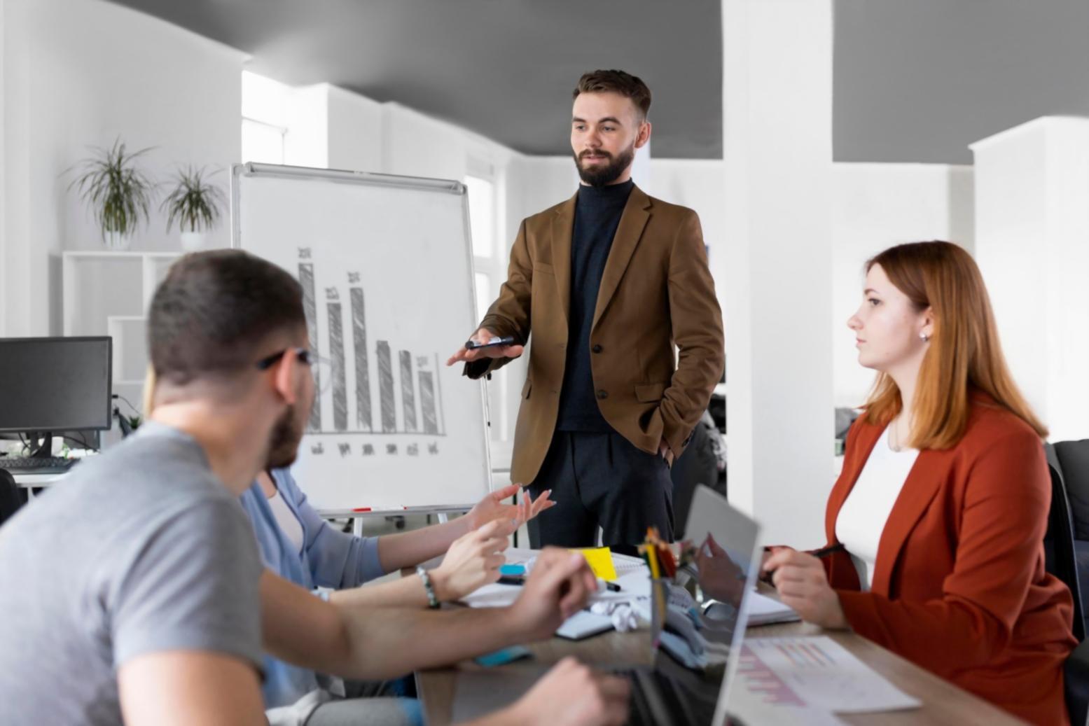 Espacio de trabajo de quorentiva con análisis financiero